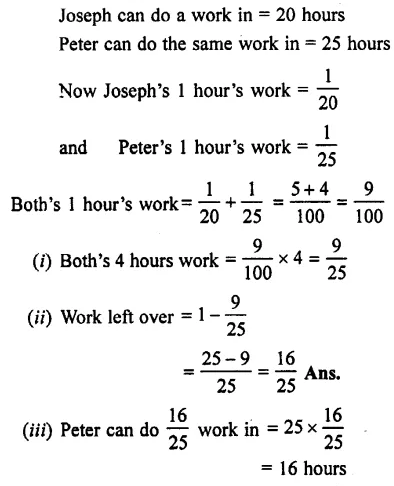 Selina Concise Mathematics Class 7 ICSE Solutions Chapter 7 Unitary Method (Including Time and Work) Ex 7C 37