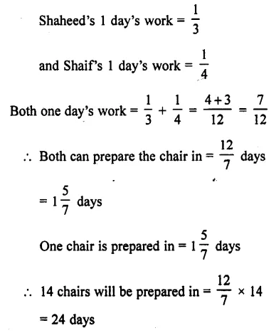Selina Concise Mathematics Class 7 ICSE Solutions Chapter 7 Unitary Method (Including Time and Work) Ex 7C 39