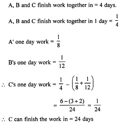 Selina Concise Mathematics Class 7 ICSE Solutions Chapter 7 Unitary Method (Including Time and Work) Ex 7C 40