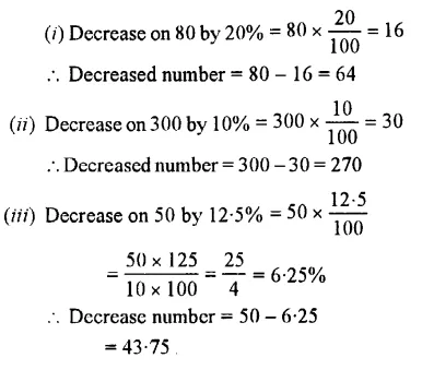 Selina Concise Mathematics Class 7 ICSE Solutions Chapter 8 Percent and Percentage Ex 8C 30