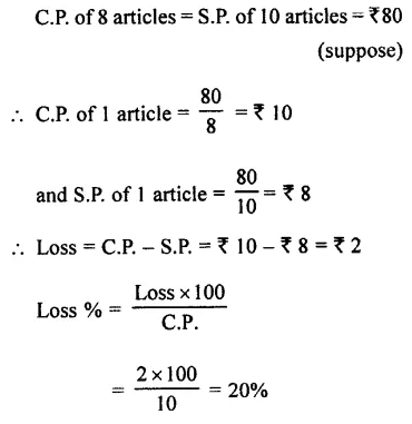 Selina Concise Mathematics Class 7 ICSE Solutions Chapter 9 Profit, Loss and Discount Ex 9B 24