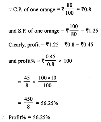 Selina Concise Mathematics Class 7 ICSE Solutions Chapter 9 Profit, Loss and Discount Ex 9B 28