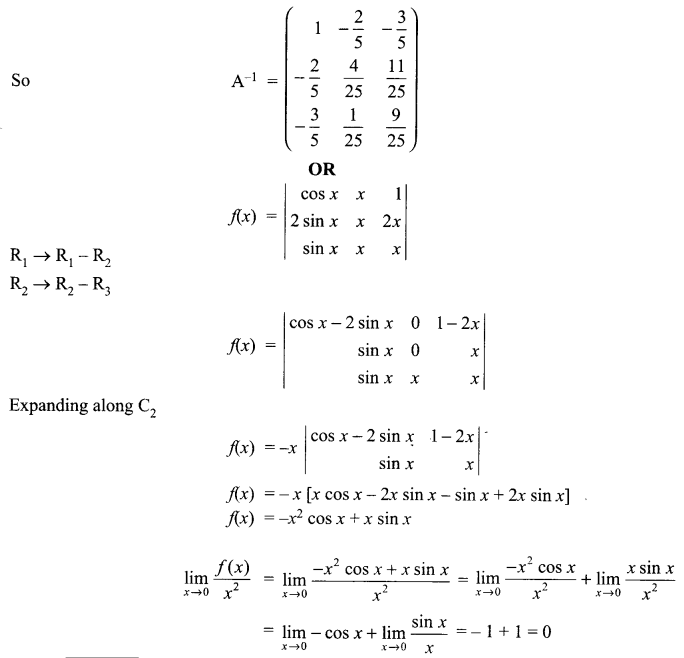 CBSE Sample Papers for Class 12 Maths Paper 2 26