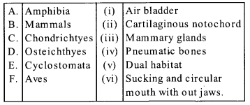 NCERT Exemplar Solutions for Class 11 Biology Chapter 4 Animal Kingdom 1.5