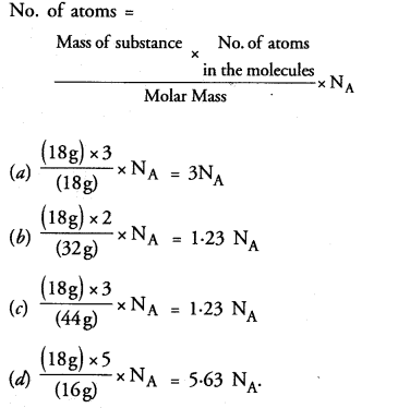 NCERT Exemplar Solutions for Class 9 Science Chapter 3 Atoms and Molecules image - 3