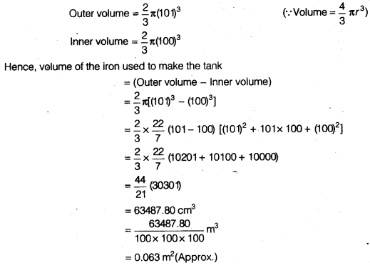 NCERT Solutions for Class 9 Maths Chapter 13 Surface Areas and Volumes Ex 13.8 img 6