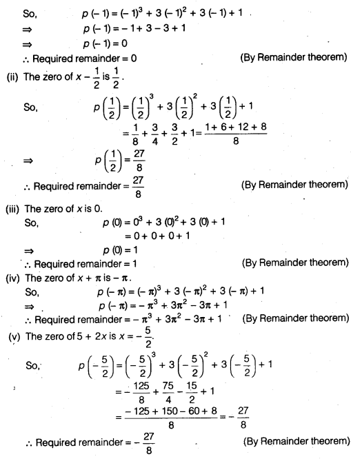 NCERT Solutions for Class 9 Maths Chapter 2 Polynomials Ex 2.3 img 1