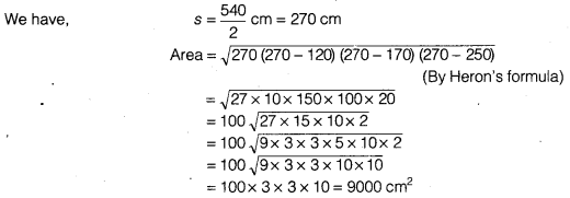 NCERT Solutions for Class 9 Maths Chapter 7 Heron's Formula Ex 7.1 img 7