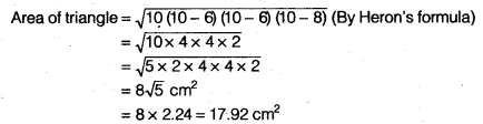 NCERT Solutions for Class 9 Maths Chapter 7 Heron's Formula Ex 7.2 img 18