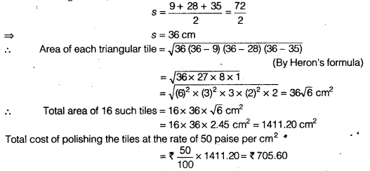 NCERT Solutions for Class 9 Maths Chapter 7 Heron's Formula Ex 7.2 img 20