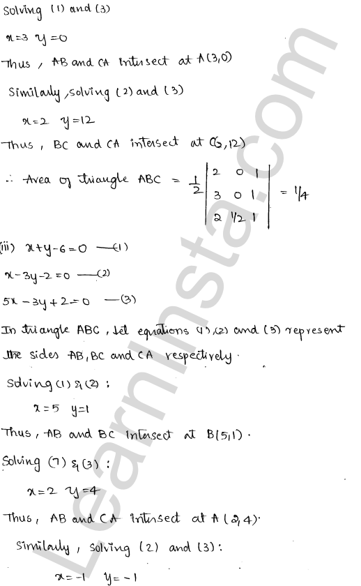 RD Sharma Class 11 Solutions Chapter 23 The Straight Lines Ex 23.10 1.6