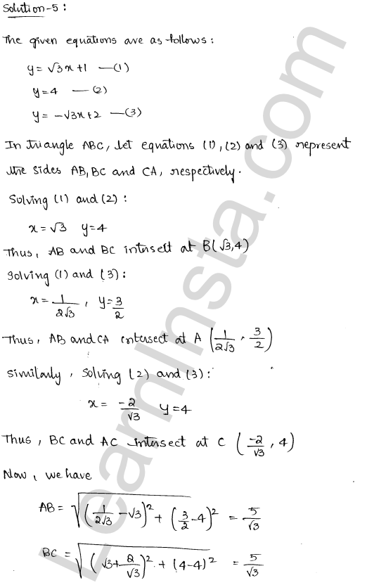 RD Sharma Class 11 Solutions Chapter 23 The Straight Lines Ex 23.10 1.9