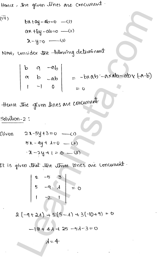 RD Sharma Class 11 Solutions Chapter 23 The Straight Lines Ex 23.11 1.2