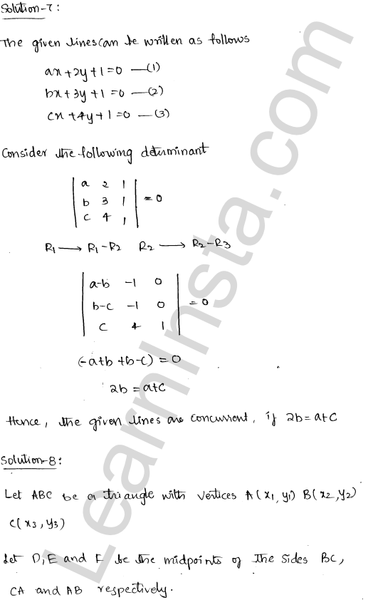 RD Sharma Class 11 Solutions Chapter 23 The Straight Lines Ex 23.11 1.6