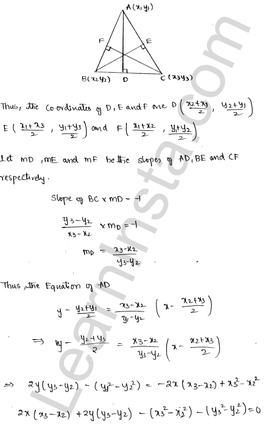 RD Sharma Class 11 Solutions Chapter 23 The Straight Lines Ex 23.11 1.7