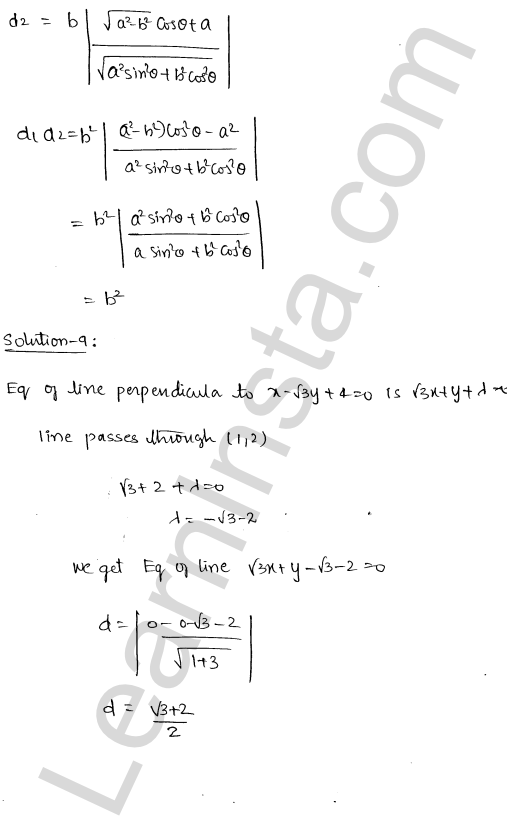 RD Sharma Class 11 Solutions Chapter 23 The Straight Lines Ex 23.15 1.6