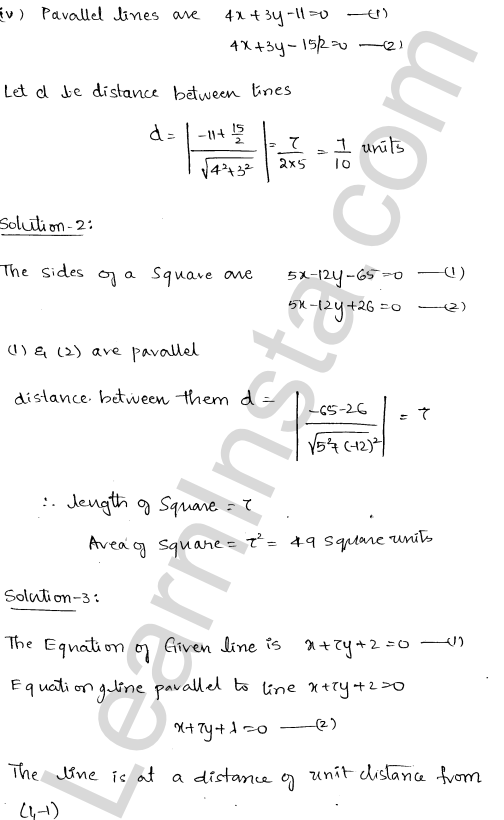 RD Sharma Class 11 Solutions Chapter 23 The Straight Lines Ex 23.16 1.2