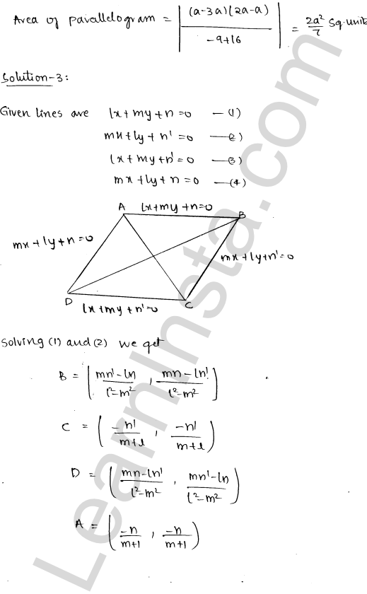 RD Sharma Class 11 Solutions Chapter 23 The Straight Lines Ex 23.17 1.2