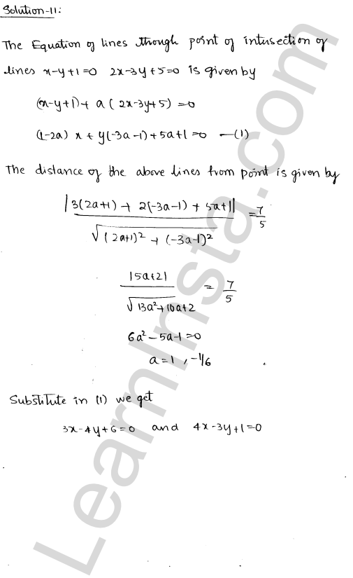 RD Sharma Class 11 Solutions Chapter 23 The Straight Lines Ex 23.19 1.7