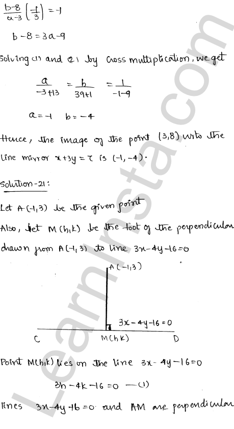 RD Sharma Class 11 Solutions Chapter 23 The Straight Lines Ex23.12 1.13