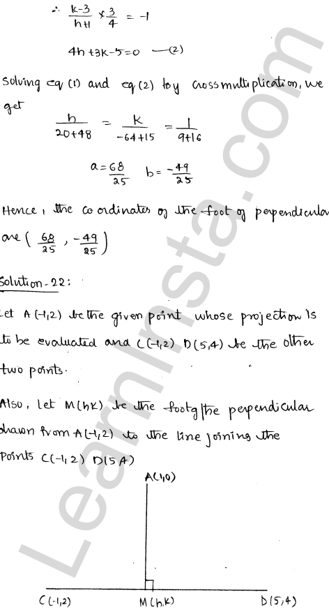 RD Sharma Class 11 Solutions Chapter 23 The Straight Lines Ex23.12 1.14