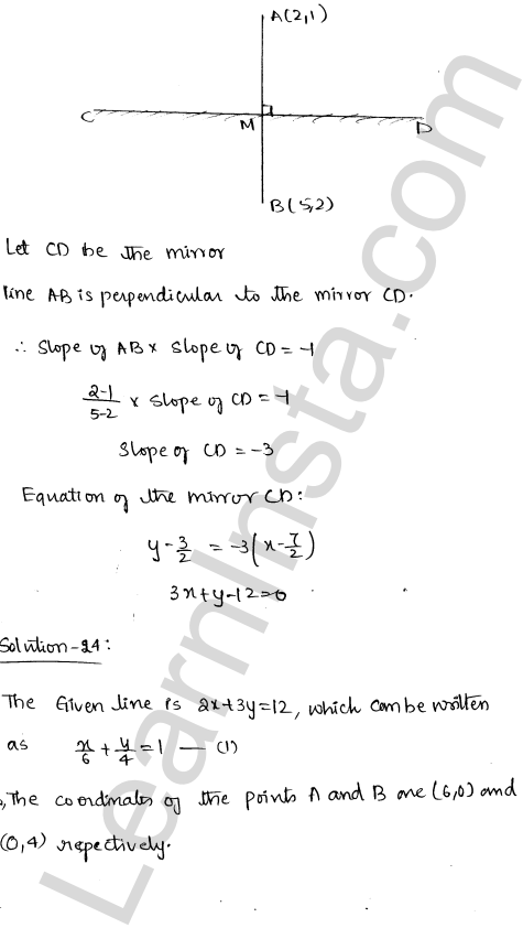 RD Sharma Class 11 Solutions Chapter 23 The Straight Lines Ex23.12 1.16