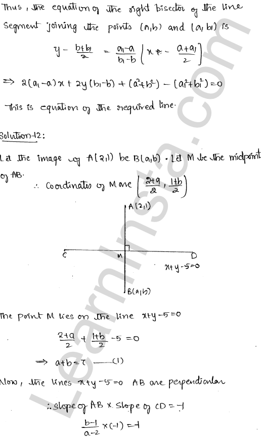 RD Sharma Class 11 Solutions Chapter 23 The Straight Lines Ex23.12 1.6
