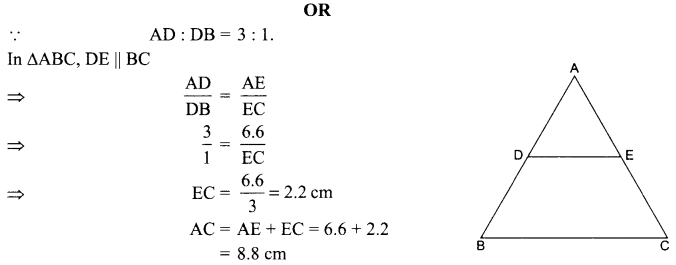 CBSE Sample Papers for Class 10 Maths Basic Set 1 with Solutions 7