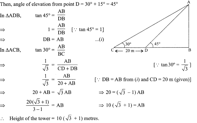 CBSE Sample Papers for Class 10 Maths Standard Set 3 with Solutions 36