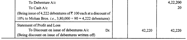 Class 12 Accountancy Important Questions Chapter 7 Issue and Redemption of Debentures 47