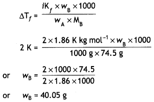 Class 12 Chemistry Important Questions Chapter 2 Solution 7