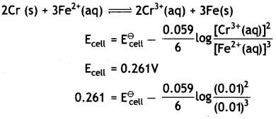Class 12 Chemistry Important Questions Chapter 3 Electrochemistry 8