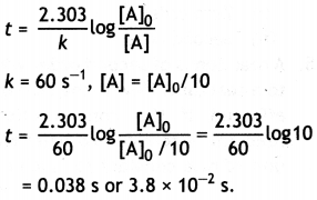 Class 12 Chemistry Important Questions Chapter 4 Chemical Kinetics 6