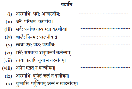 Abhyasvan Bhav Sanskrit Class 10 Solutions Chapter 8 प्रत्यया 8