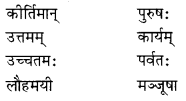 Class 10 Sanskrit Grammar Book Solutions प्रत्ययाः VI Q4.1
