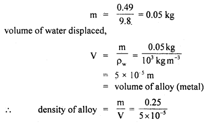 Class 11 Physics Important Questions Chapter 10 Mechanical Properties of Fluids 33