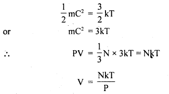 Class 11 Physics Important Questions Chapter 13 Kinetic Theory 5