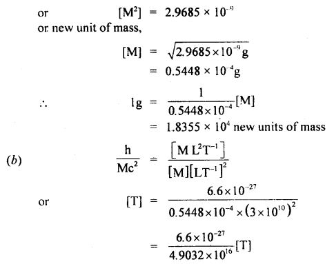 Class 11 Physics Important Questions Chapter 2 Units and Measurements 27