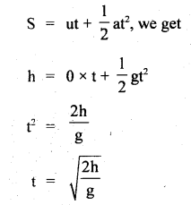 Class 11 Physics Important Questions Chapter 3 Motion in a Straight Line 15