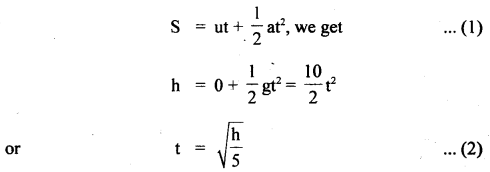 Class 11 Physics Important Questions Chapter 3 Motion in a Straight Line 41