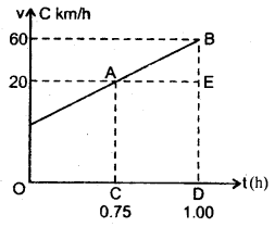 Class 11 Physics Important Questions Chapter 3 Motion in a Straight Line 47