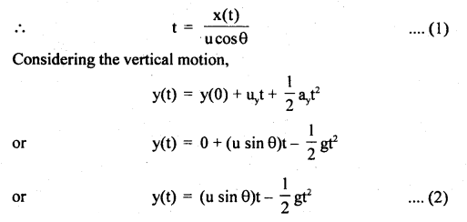 Class 11 Physics Important Questions Chapter 4 Motion in a Plane 43