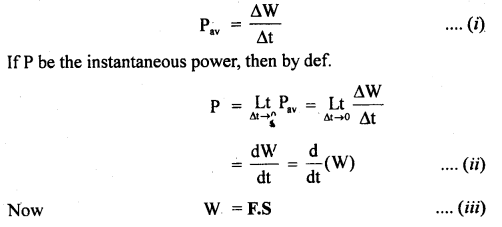 Class 11 Physics Important Questions Chapter 6 Work, Energy and Power 11