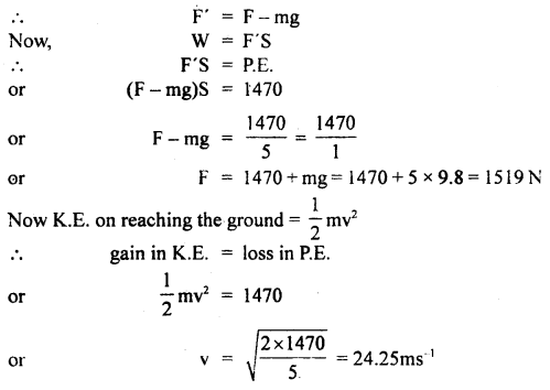Class 11 Physics Important Questions Chapter 6 Work, Energy and Power 29