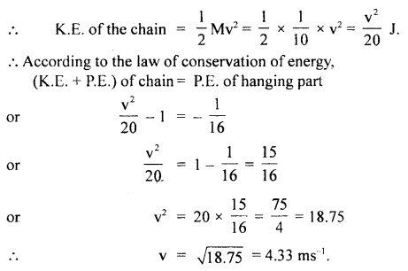 Class 11 Physics Important Questions Chapter 6 Work, Energy and Power 51