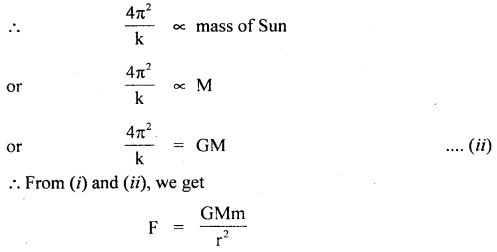 Class 11 Physics Important Questions Chapter 8 Gravitation 18