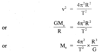 Class 11 Physics Important Questions Chapter 8 Gravitation 20