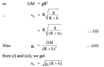 Class 11 Physics Important Questions Chapter 8 Gravitation 29