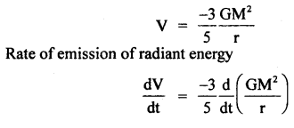 Class 11 Physics Important Questions Chapter 8 Gravitation 74