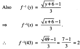 Class 12 Maths Important Questions Chapter 1 Relations and Functions 11
